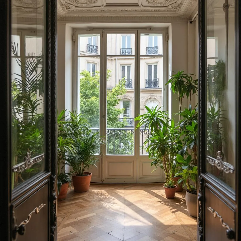 Bureau parisien inspirant