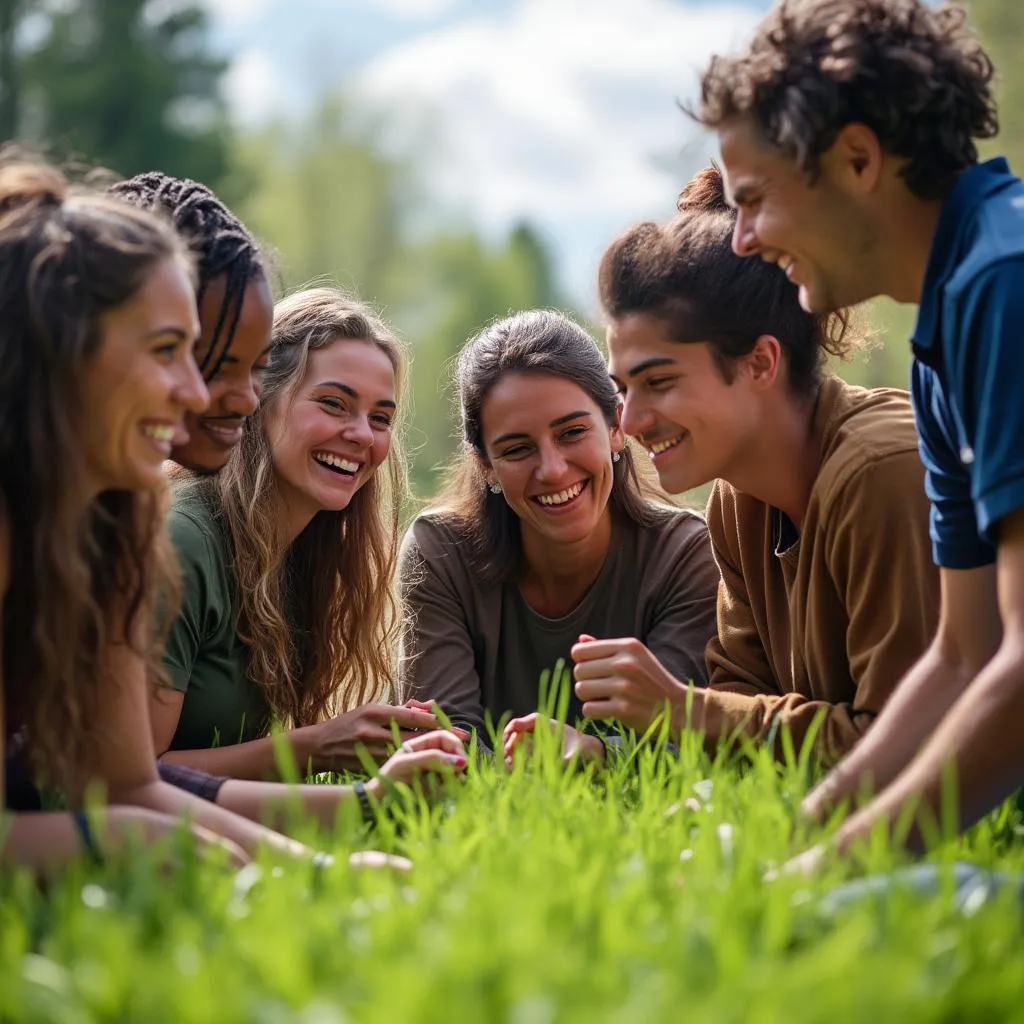 Activité de team building en extérieur